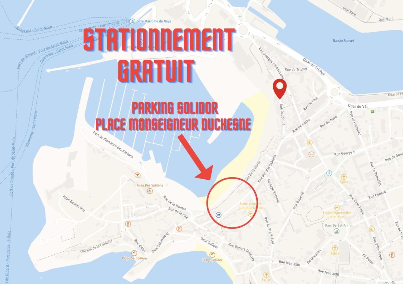 L'Atelier - Plage A 50M Et Remparts A 500M 圣马洛 外观 照片
