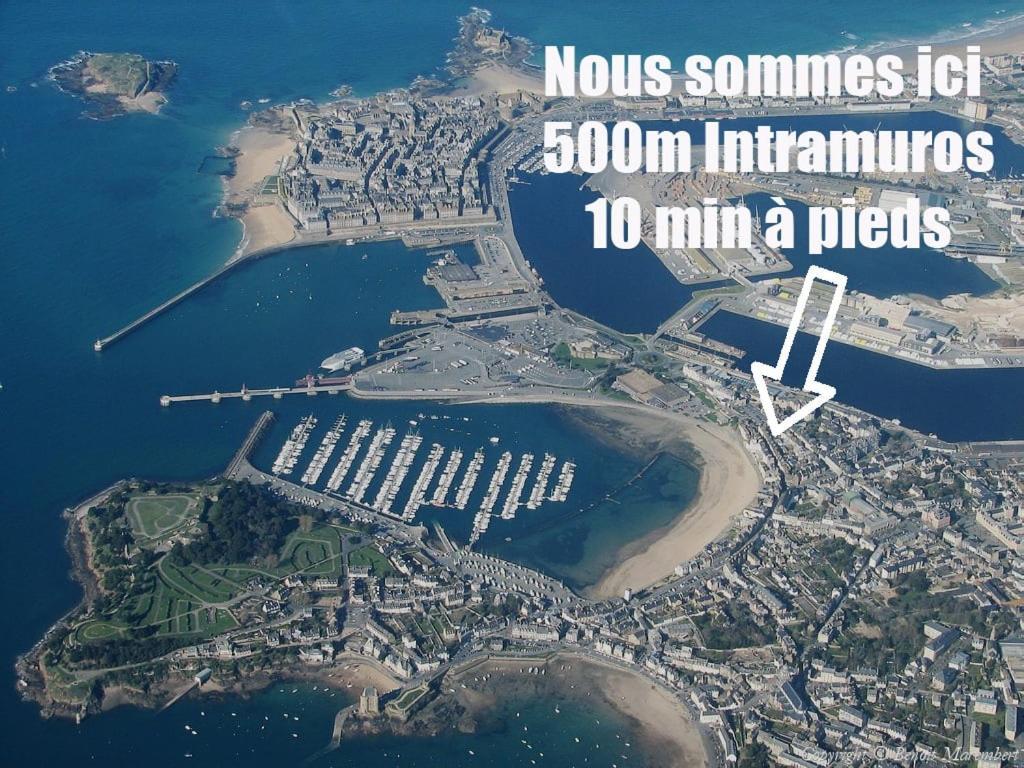 L'Atelier - Plage A 50M Et Remparts A 500M 圣马洛 外观 照片